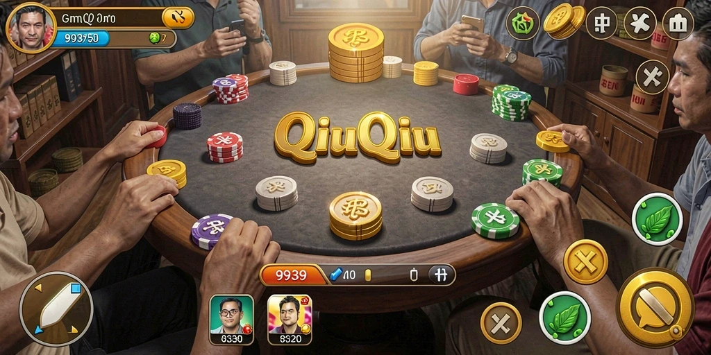Screenshot gameplay QiuQiu yang menarik di 9939.