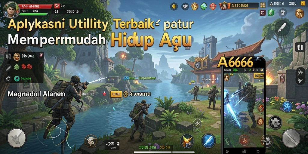Tampilan aplikasi AA666 yang mengesankan dan fungsionalitas yang kuat.