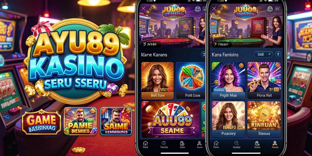 Screenshot AYU89 menampilkan pengalaman bermain kasino yang seru.
