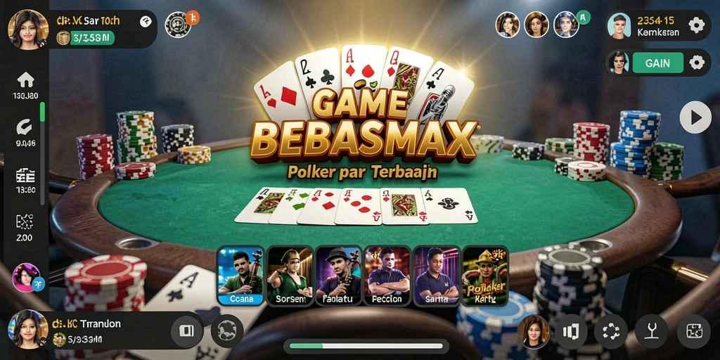 Tangkapan layar yang menunjukkan gameplay BEBASMAX yang seru dan penuh aksi.