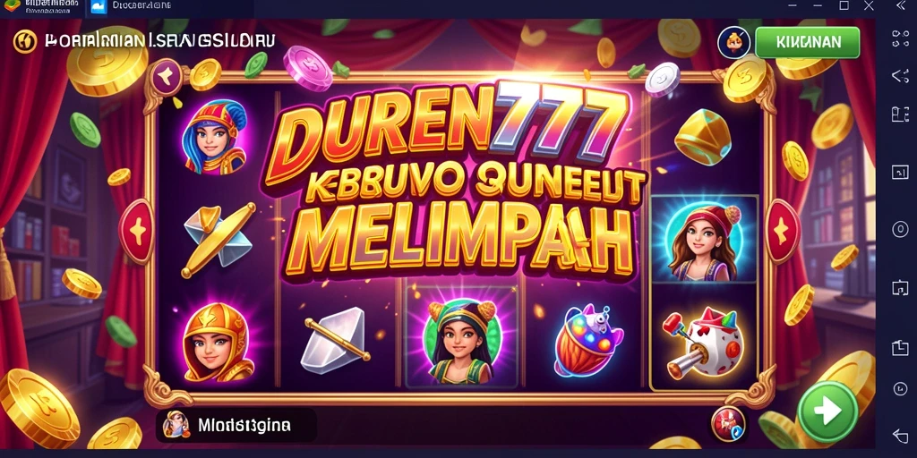 Tampilan gameplay seru dari DUREN777 dengan grafis menawan.