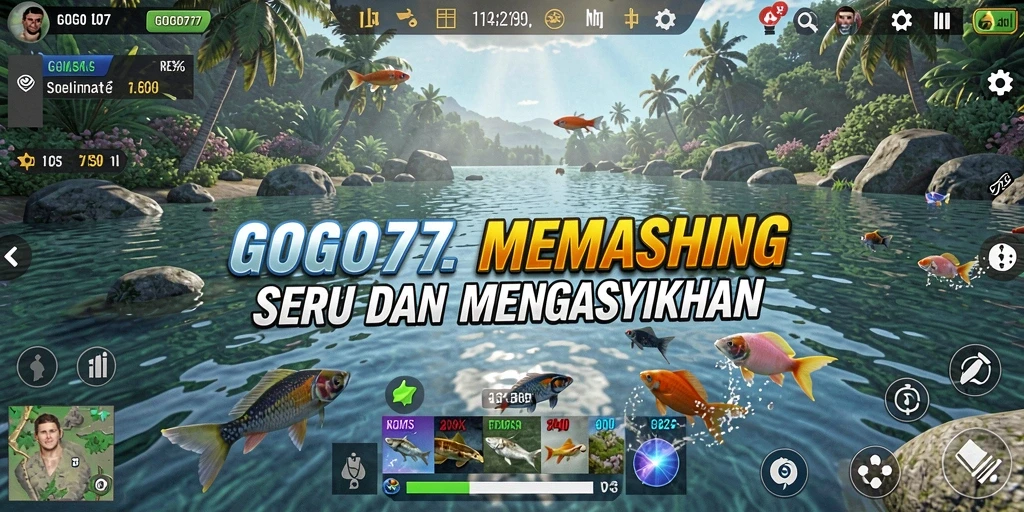 Tangkapan ikan besar dalam gameplay GOGO77 yang menegangkan.