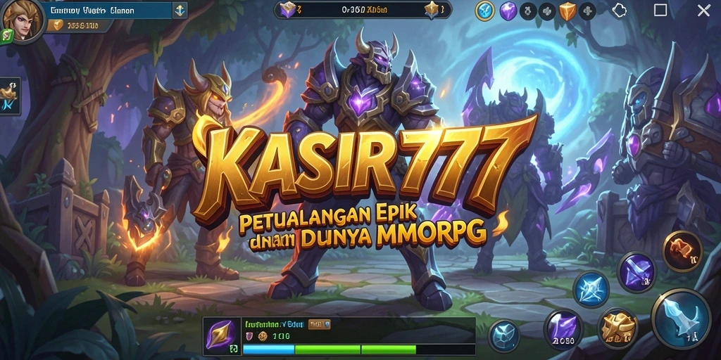 Tangkapan layar gameplay KASIR777 yang seru dalam petualangan MMORPG.