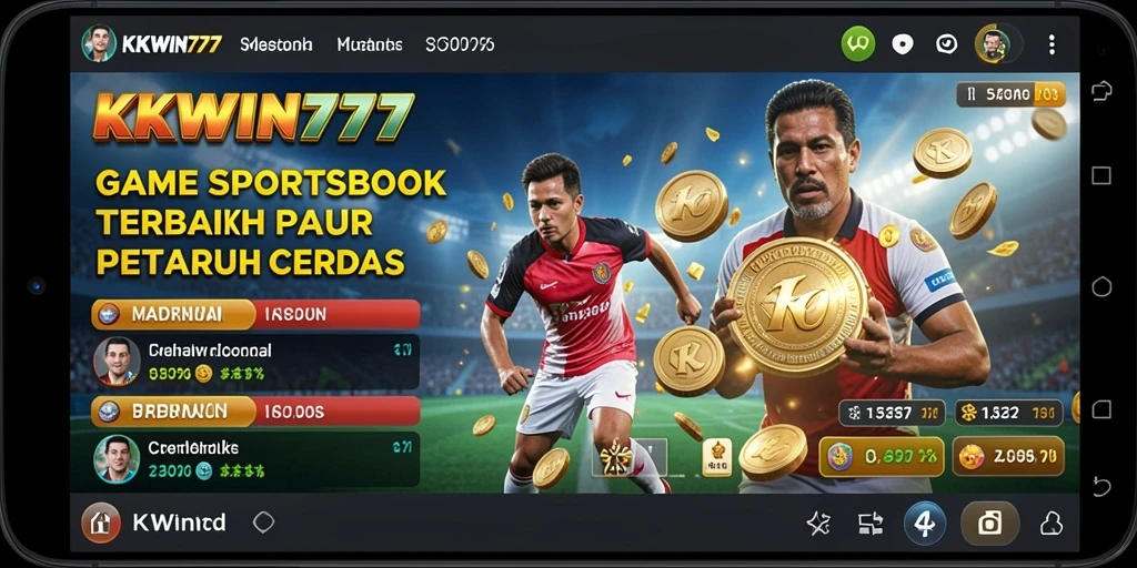Tampilan menarik dari gameplay Sportsbook KKWIN777.