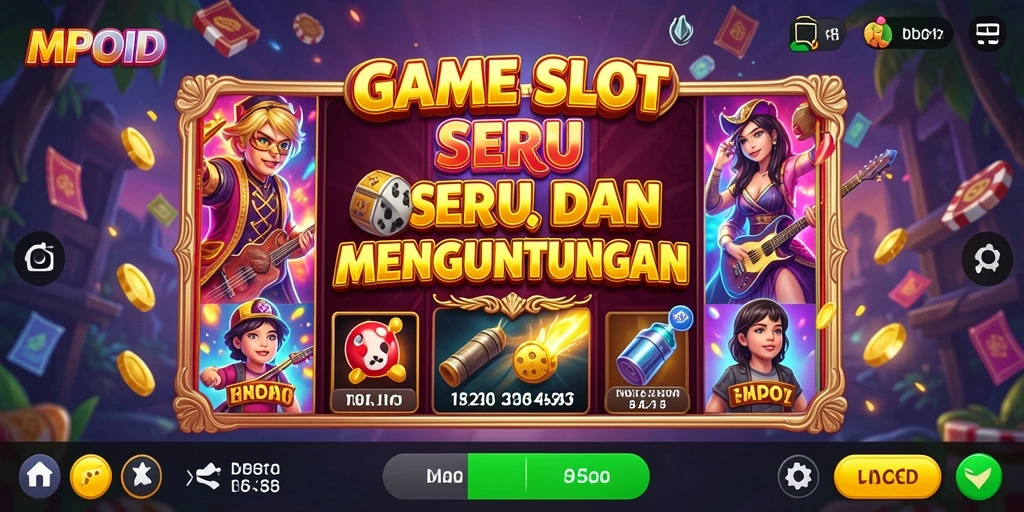 Screenshot MPOID menampilkan gameplay Slot yang menarik dan interaktif.