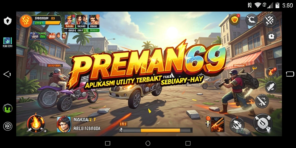 Tampilan antarmuka <strong>PREMAN69</strong> yang user-friendly dan fungsional.
