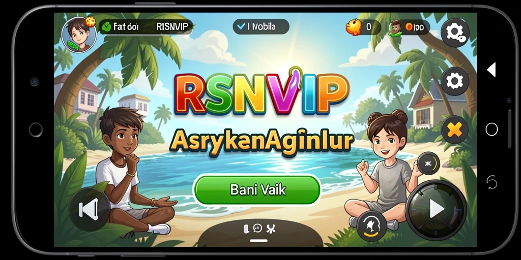 Screenshot gameplay RSNVIP yang menyenangkan dan interaktif.