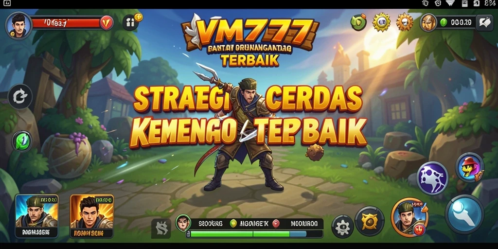 Tampilan gameplay VM777 yang penuh strategi dan aksi menarik.