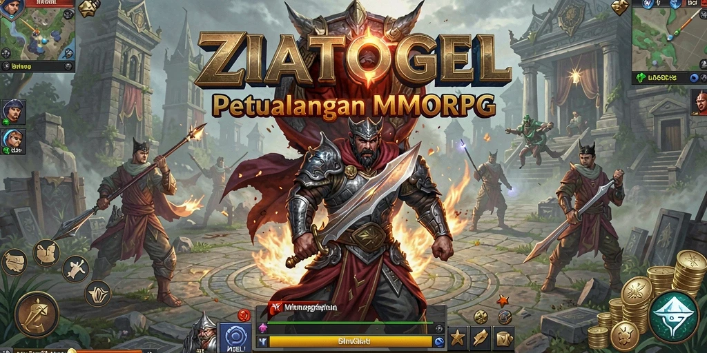 Gameplay ZIATOGEL menampilkan aksi seru dan dunia yang indah.